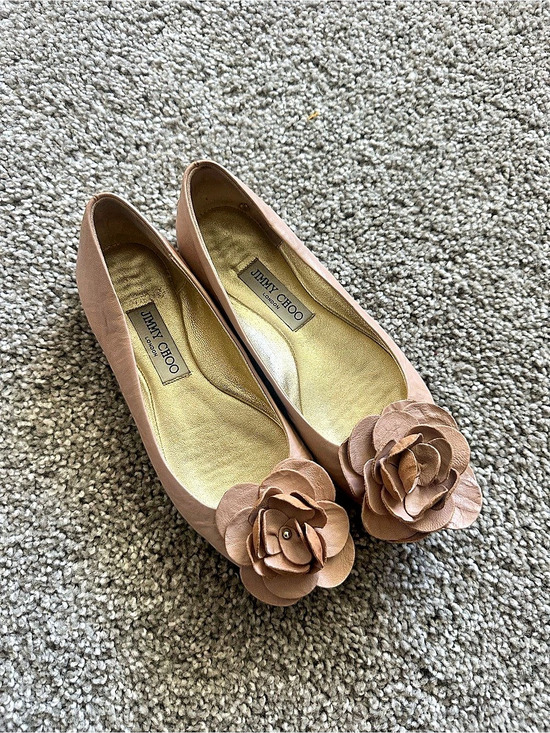 Jimmy Choo Shoes - Jimmy Choo Balle Warwick Flats in Pink